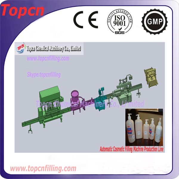 Automatic Shampoo Filling Capping Machine